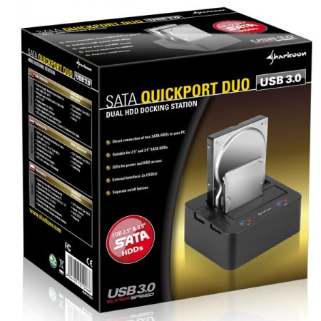 SATA QuickPort Duo USB3.0 - -    (4 )
