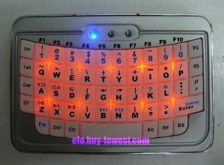 EFO Mini BLUETOOTH Wireless Keyboard -     ()