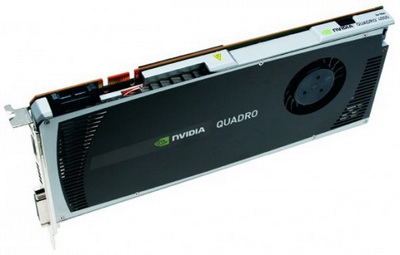 NVIDIA представила видеокарту Quadro 4000 для Mac