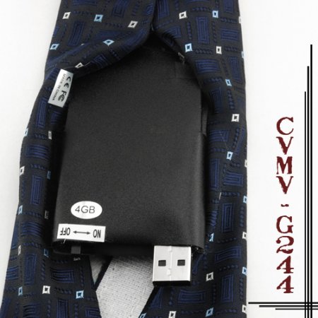 Spy Camera Tie - c    ()