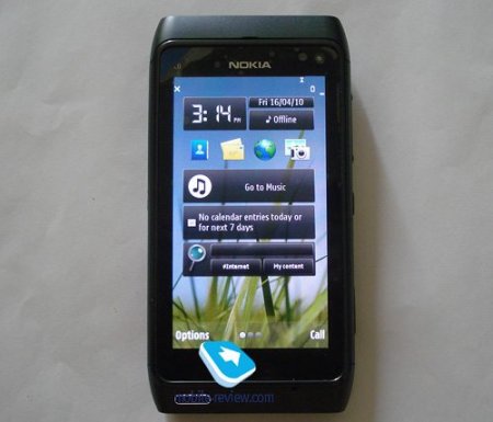 Nokia N8 - первые живые фотографии телефона (6 фото)