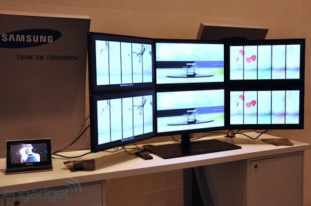 Samsung MD230X6 Eyefinity - впечатляющая система из шести дисплеев (13 фото)