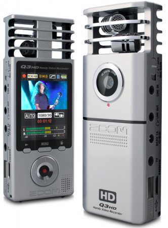 Zoom Q3HD - рекордер видео и аудио высокого разрешения (9 фото)