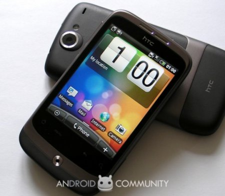 HTC Wildfire будет обновлен до Android 2.2