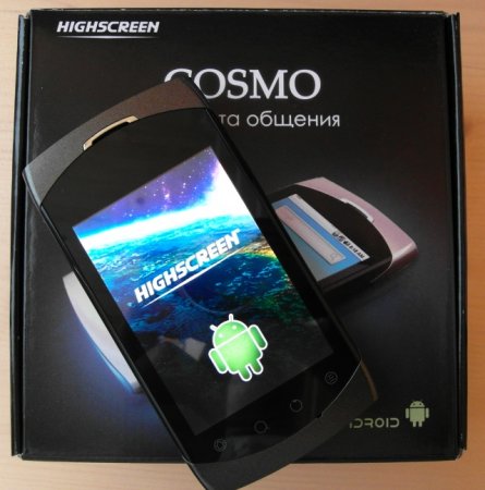 Highscreen Cosmo – беглый обзор телефона с цветомузыкой