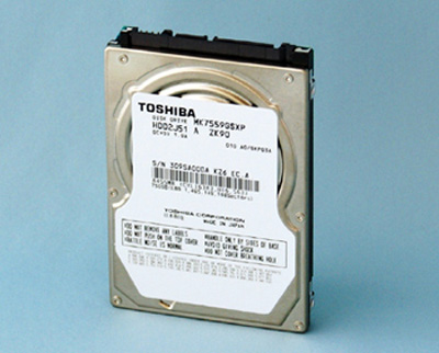 Toshiba анонсировала 2.5'' жесткие диски объемом 750ГБ и 1ТБ
