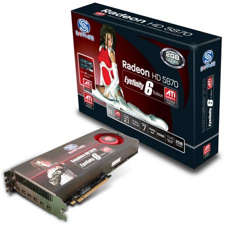 ATI Radeon HD 5870 Eyefinity 6 Edition - мощная видеокарта (8 фото)