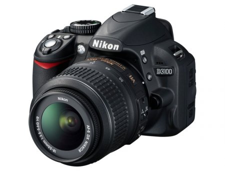 Nikon D3100 - зеркальная фотокамера с поддержкой записи видео FullHD