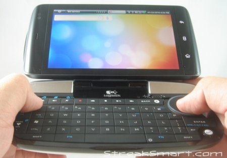 Смесь из Dell Streak и клавиатуры Logitech diNovo Mini (5 фото + видео)