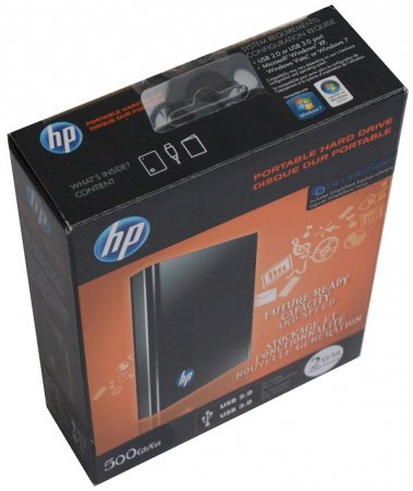 Маленький черный ящичек - накопитель HP с USB 3.0 (обзор)
