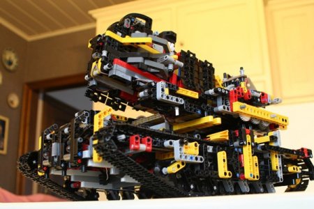 Танк Lego Mindstorms NXT (видео)