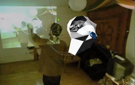 Моделирование в 3D с помощью Kinect (видео)